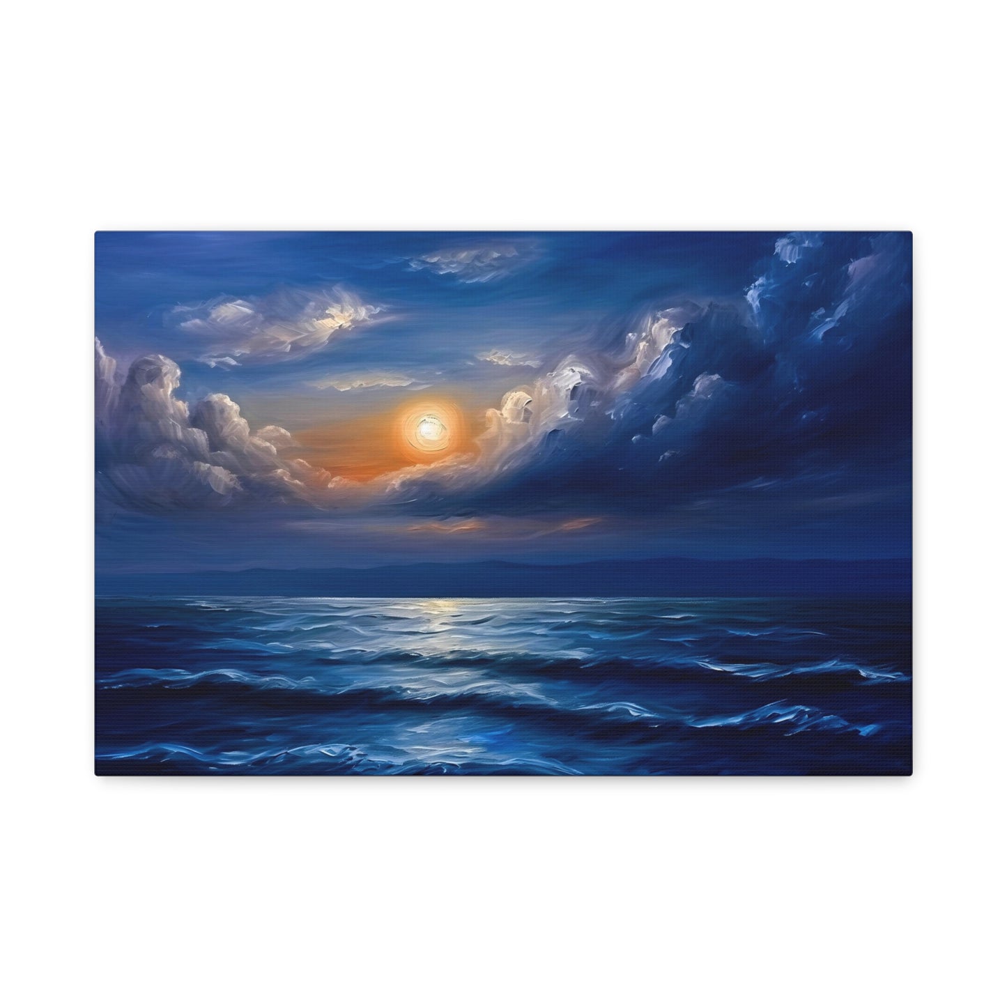Canvas Print Blue Seas Landscape
