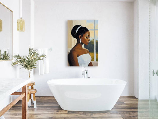 African American Bridal Artwork | The Bride Painting