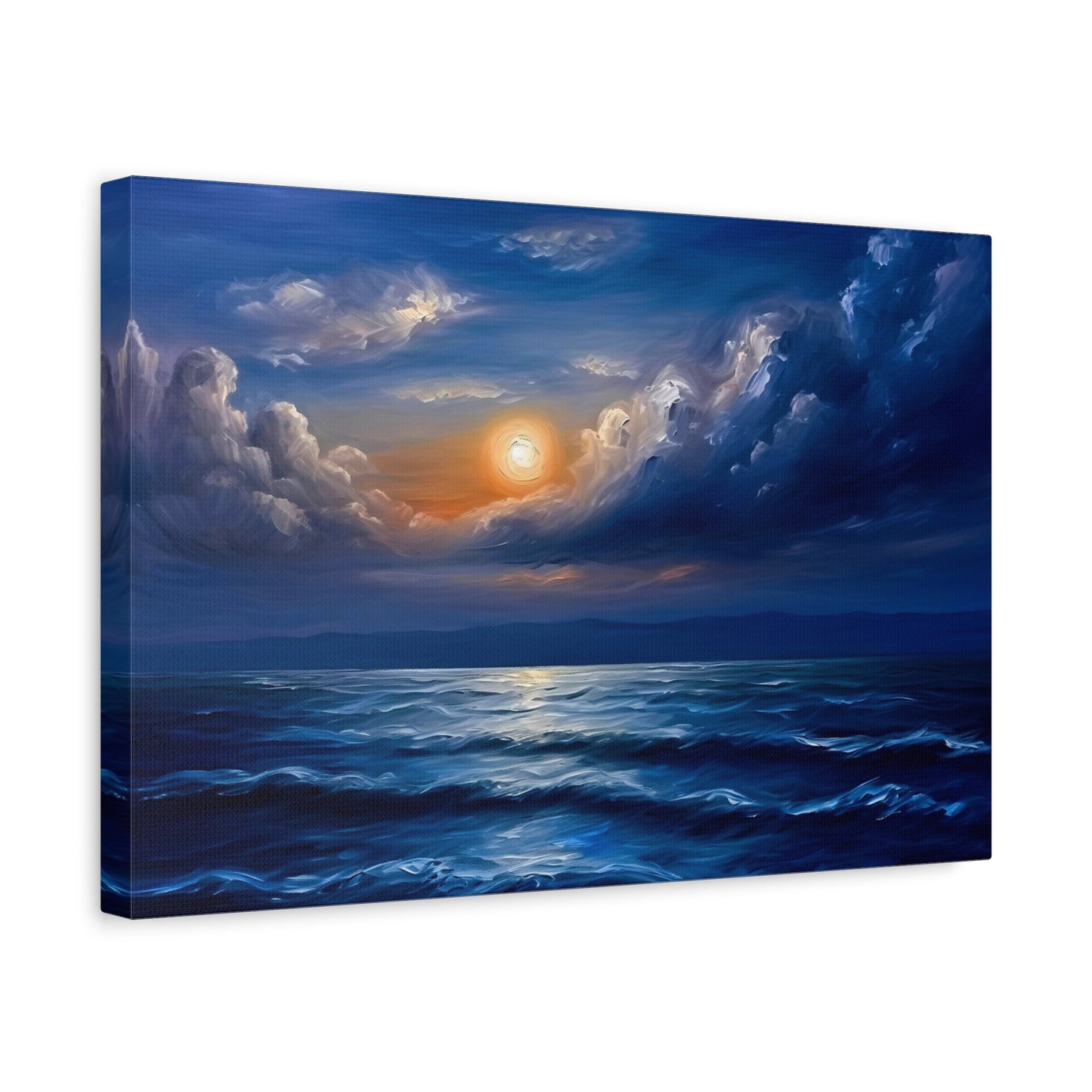 Canvas Print Blue Seas Landscape