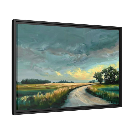 Canvas Wall Art - Winding Road Landscape